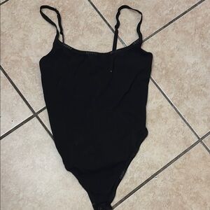 SKIMS Classic Black Bodysuit